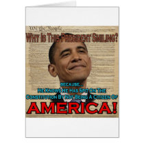 Obama Spit On Constitution cards
