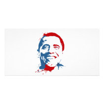Obama splat photo cards by obamashirts Obama splat photo cards