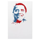 Obama splat personalized stationery