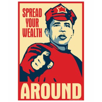 Obama - Spread Your Wealth Around: OHP Ladies Top shirt