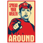 Obama - Spread Your Wealth Around: OHP Ladies Top