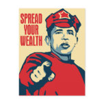 Obama - Spread Your Wealth Around: OHP Postcard