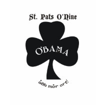 Obama St. Patrick's Day 2009 t-shirts by irkmade Obama St. Patrick's Day 2009 t-shirts