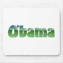 O'Bama St. Patrick's Day mousepads