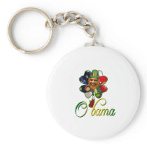 Obama St. Patrick's Day Spirit Key Chains