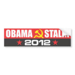 OBAMA - STALIN 2012 bumper stickers