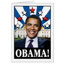 Obama Stars & Stripes cards