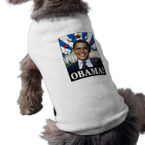 Obama Stars & Stripes Doggie T Shirt