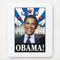 Obama Stars & Stripes mousepads
