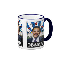 Obama Stars & Stripes mugs