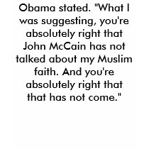 Obama stated. "What I was suggesting, you're ab... t-shirts