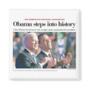 Obama Steps Into History Magnet