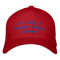 Obama Stinks embroidered hats