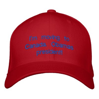 Obama Stinks Embroidered Hat by trotnixon7x7