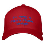 Obama Stinks embroidered hats