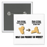 Obama Strategy - Iraq -> New York Pinback Button