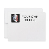 Obama StStripe 3black Personalized Invitations