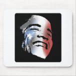 Obama StStripe 3black Mouse Mat