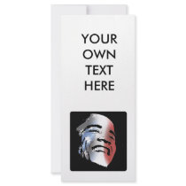Obama StStripe 3black Custom Rack Cards