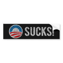 Obama Sucks! bumper stickers by LibertyCommentaries Obama Sucks! bumper stickers