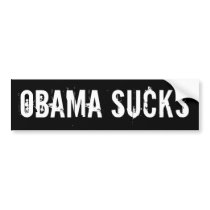 OBAMA SUCKS bumper stickers by palinmccain2008 OBAMA SUCKS bumper stickers