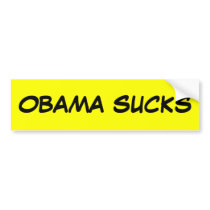 OBAMA SUCKS bumper stickers by AnarchoCapitalist OBAMA SUCKS bumper stickers