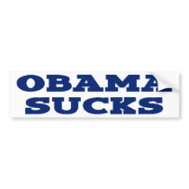 Obama Sucks Bumper Sticker