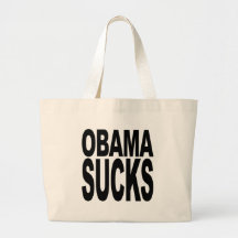 Obama Sucks Canvas Bags