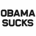 OBAMA SUCKS Embroidered Shirt embroidered shirts