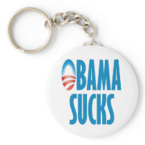 Obama Sucks Keychains
