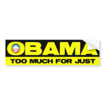 Obama Sucks Part 1 Bumper Stickers