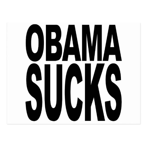 Obama Sucks Postcards