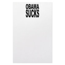 Obama Sucks Stationery