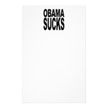 Obama Sucks Stationery