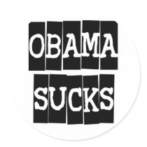 Obama Sucks Stickers