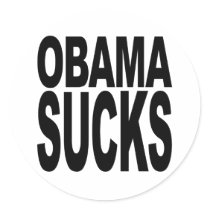 Obama Sucks stickers