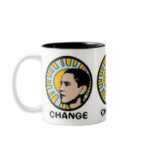 Obama Sun Change Mugs