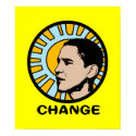 Obama Sun Change Poster posters by wingedturtle Obama Sun Change Poster posters