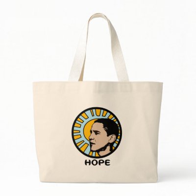 Obama Sun Hope Bags by wingedturtle