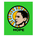 Obama Sun Hope Poster posters