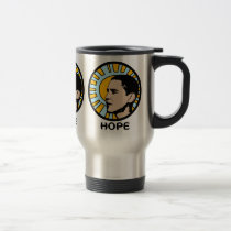 Obama Sun Hope Travel Mugs