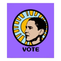 Obama Sun Vote Poster