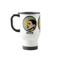 Obama Sun Vote Travel Mugs