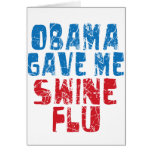 obama swine flu cards
