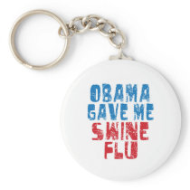 obama swine flu keychains