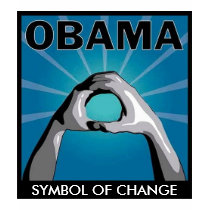 OBAMA, SYMBOL OF CHANGE - Customized t-shirts