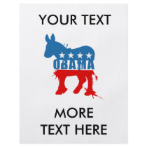 Obama T-shirt Full Color Flyer