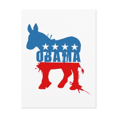 Obama T-shirt Post Card by obamashirts