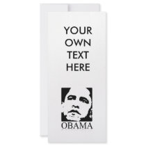 Obama T-shirt rack cards