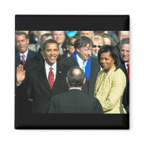obama taking oath magnet by PixDezines obama taking oath magnet